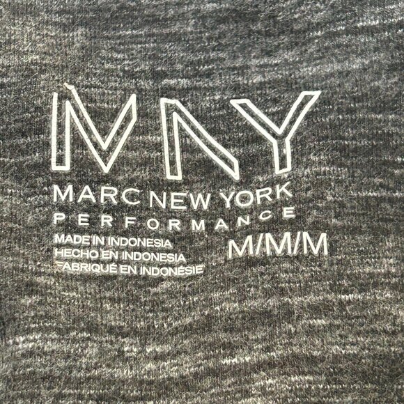 Marc New York Performance‎ Leggings Soft Stretchy Fabric Ruched Detailing Grey M - Picture 3 of 9